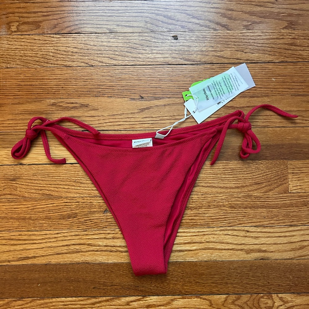 Rhythm Swim Avoca Bikini Bottoms - Berry